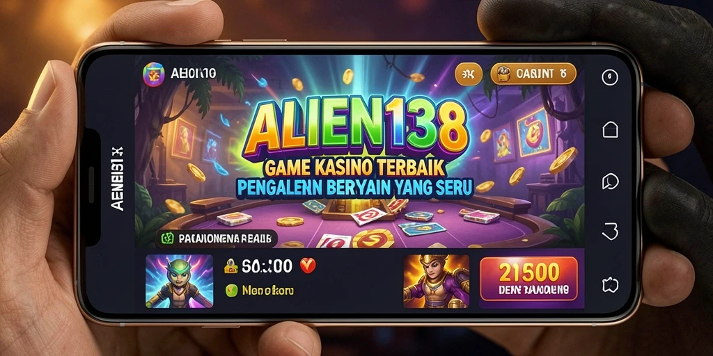 Tampilan gameplay seru dan mengasyikkan dari ALIEN138.