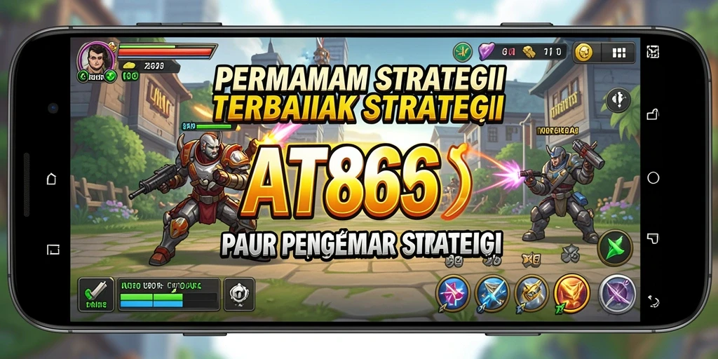 Tampilan gameplay AT866 dengan aksi strategi yang mendebarkan.