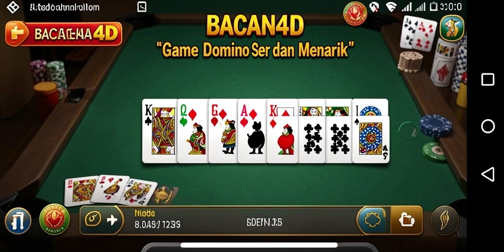 Tampilan gameplay seru dan kompetitif dari BACAN4D.