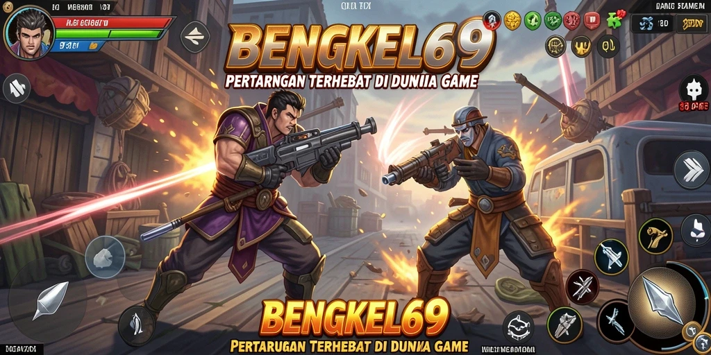 Gameplay beraksi di BENGKEL69 yang seru dan mendebarkan.
