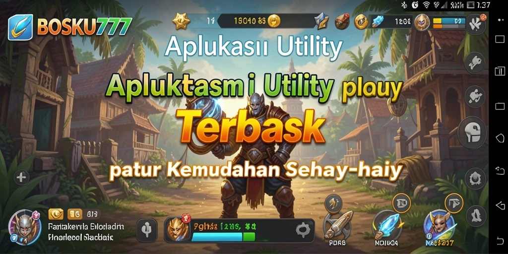 Tampilan antarmuka BOSKU777 yang menarik dan fungsional.