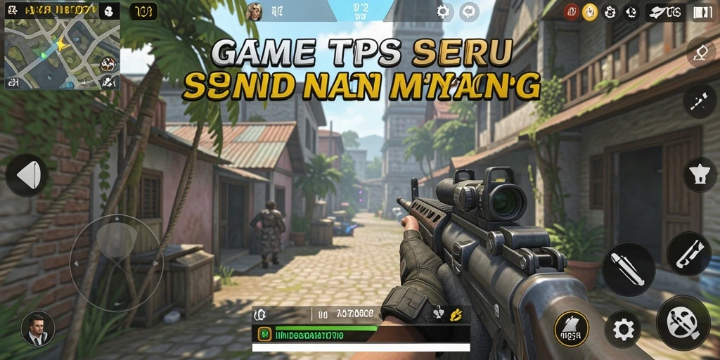 Tampilan grafis menawan dalam gameplay TPS INDOSATTOTO.