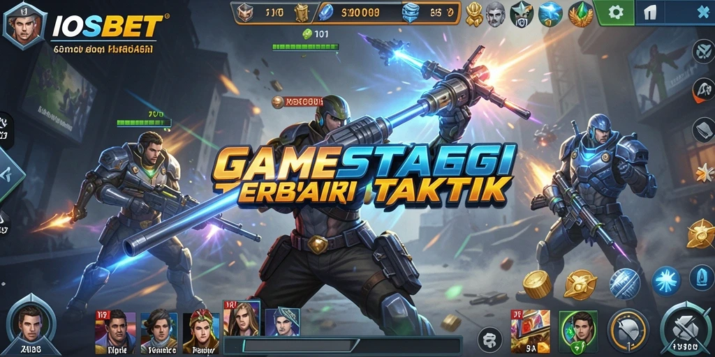 Screenshot menunjukkan pertempuran epik dalam IOSBET dengan taktik yang cermat.