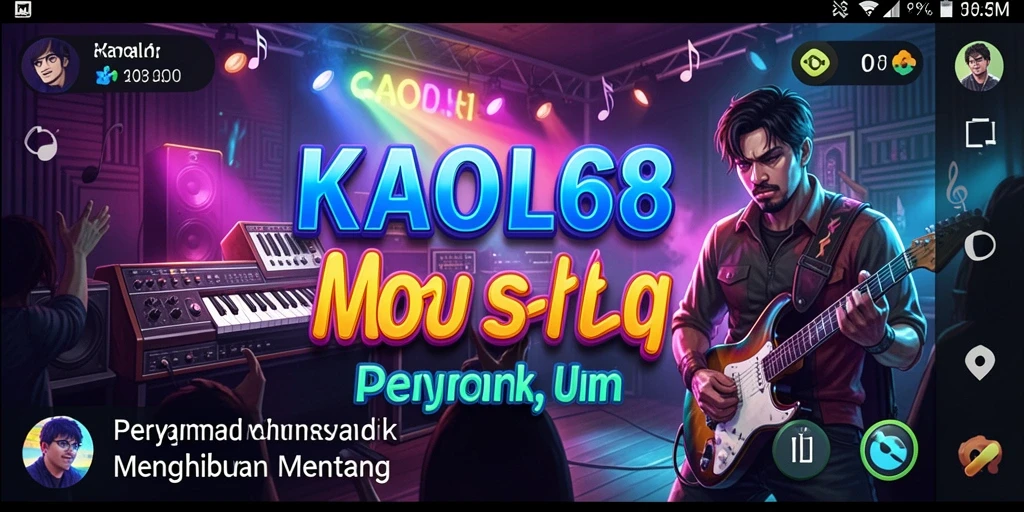 Screenshot KAOL68 menampilkan gameplay Musik yang seru dan interaktif.