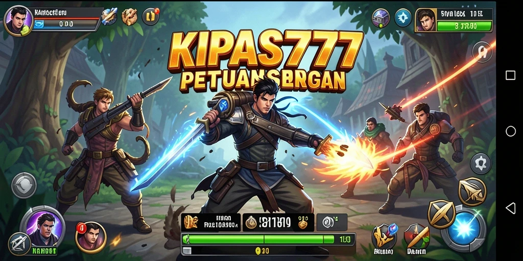 Tampilan seru gameplay KIPAS777 menampilkan aksi mendebarkan.