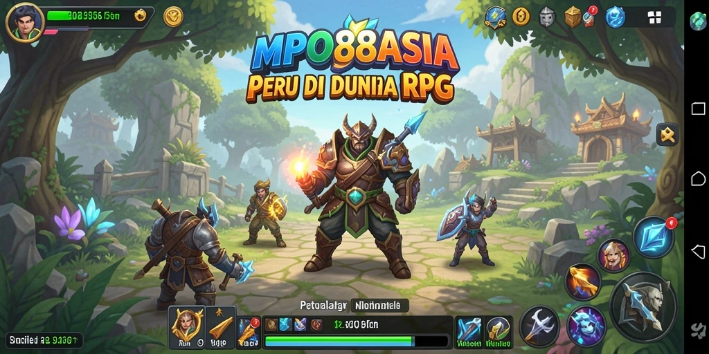 Screenshot MPO88ASIA memperlihatkan aksi seru dalam RPG.